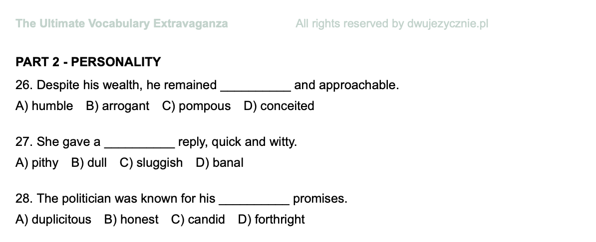 The Ultimate Vocabulary Extravaganza vol.1 - Image 3